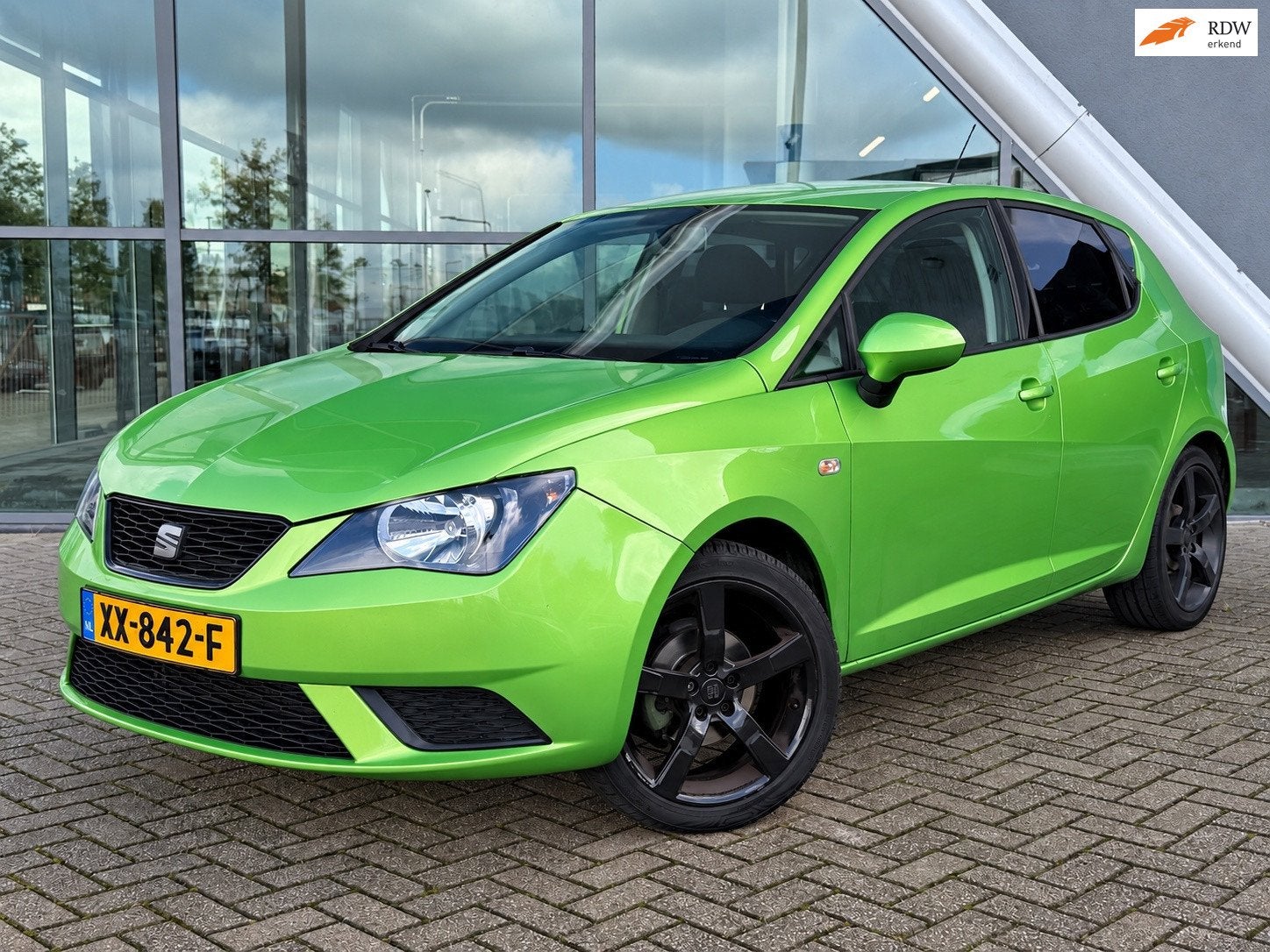 Seat Ibiza 1.2 Style 5-Drs, Airco, Cruise Cr Nette Staat!, Auto's, Voorwielaandrijving, Euro 5, Gebruikt, 31 €/maand