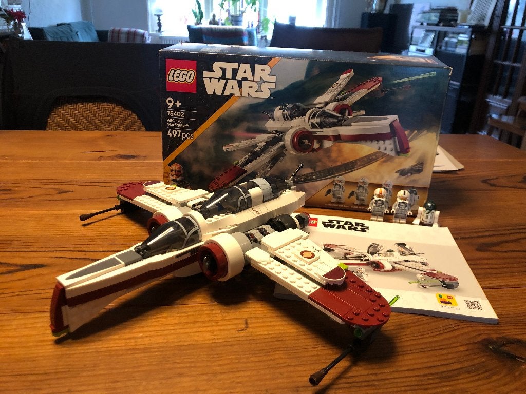Lego Star Wars 75402 ARC-170 Starfighter, Compleet, Gebruikt, Star Wars, Lego