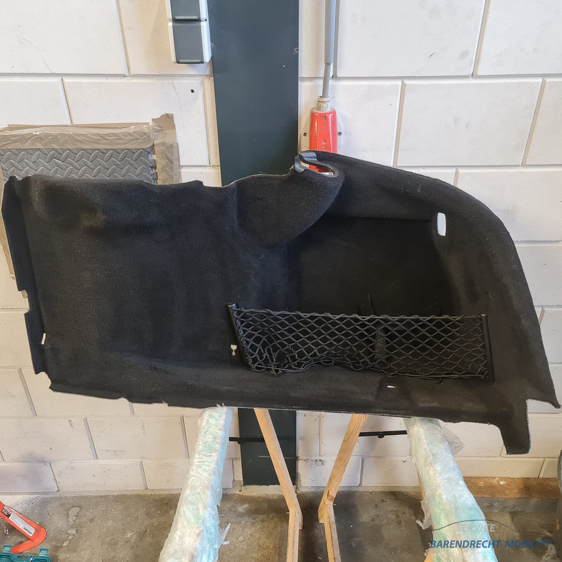 Mercedes S Klasse W221 kofferbak bekleding opbergvak rechts