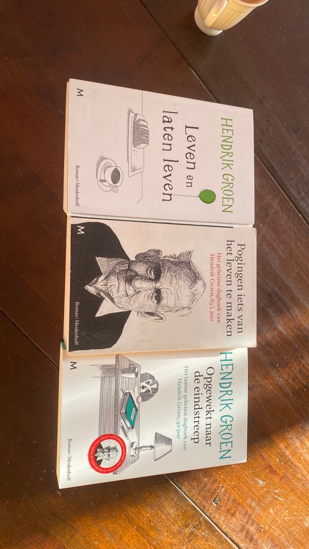 Hendrik Groen - Opgewekt naar de eindstreep, Ophalen of Verzenden, Zo goed als nieuw, Hendrik Groen
