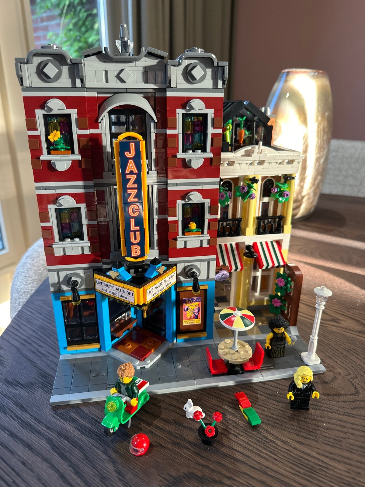 Lego Jazz Club (10312) met doos en boekje, Ophalen, Zo goed als nieuw