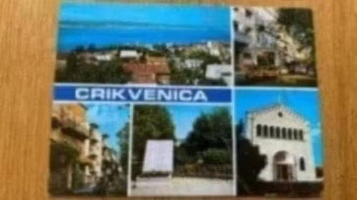 Ansichtkaart Crikvenica Joegoslavië ( Kroatië), Ophalen of Verzenden, 1980 tot heden, Gelopen
