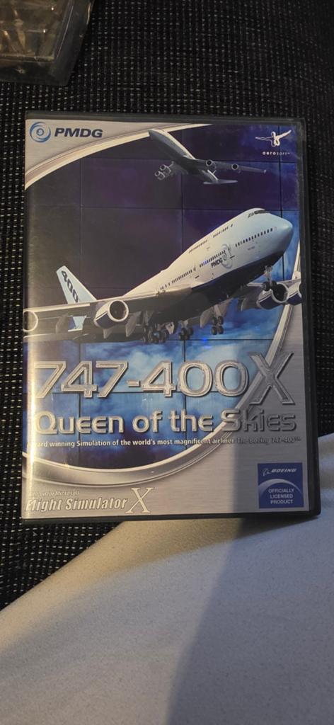 PMDG 747-400X Queen of the Skies Flight Simulator X, Gebruikt, 1 speler, Ophalen of Verzenden, Vanaf 3 jaar