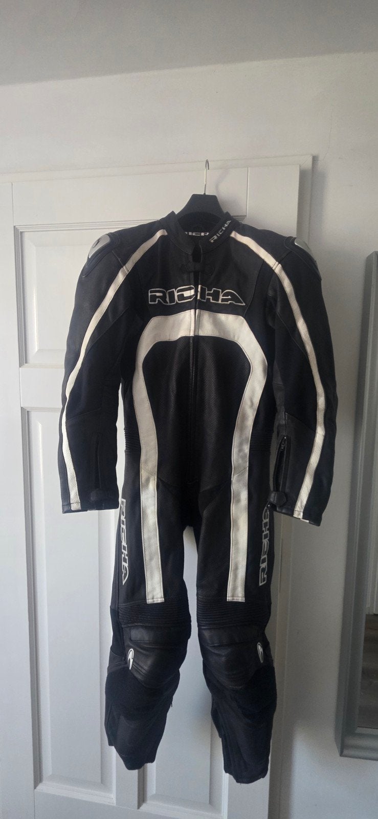 Richa leren motorjas maat 50 (S) - Unisex, Dames, Jas | leer, Ophalen of Verzenden, Richa