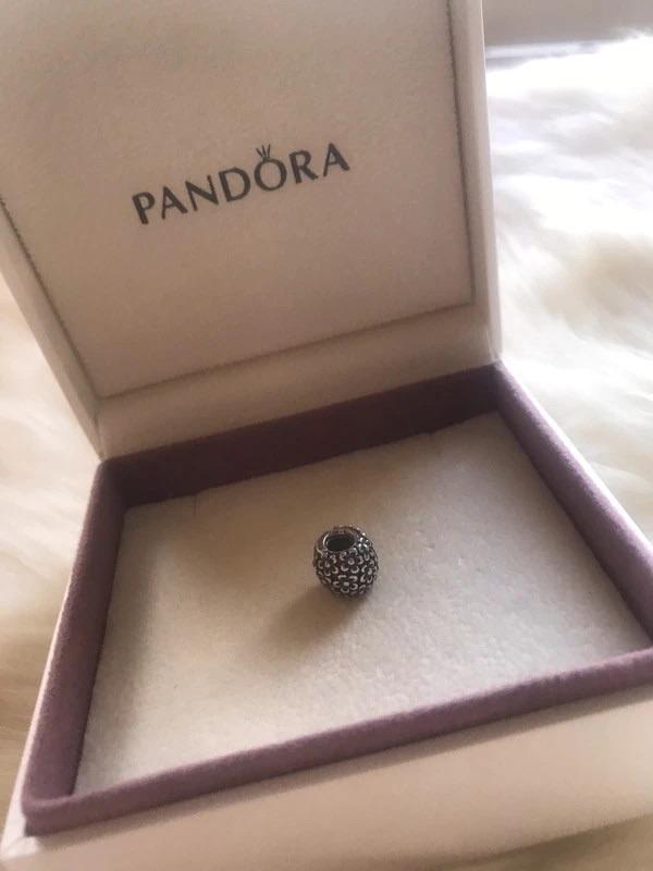 Echt zilveren Pandora bedel met bloemen, Pandora, Ophalen of Verzenden, Zo goed als nieuw, 1 bedel