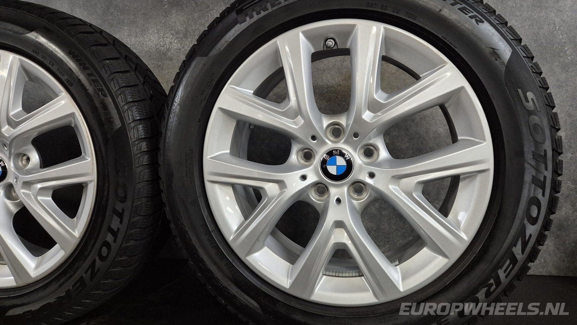 17 inch BMW X1 F48 X2 F39 velgen demo Pirelli winter, Auto-onderdelen, Gebruikt, -, -, Banden en Velgen