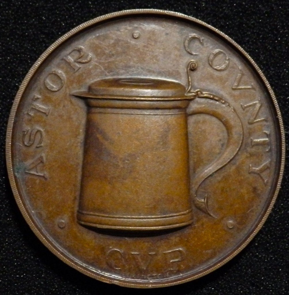 Penning - United Kingdom 1860 National Rifle Association, Verzenden, Overige landen, Losse munt