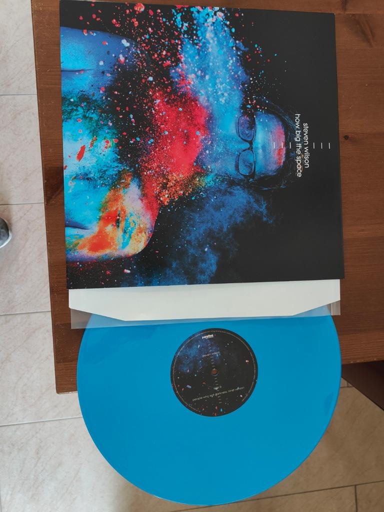 Steven Wilson - How Big The Space (Blauw Vinyl), Colored vinyl, Ophalen of Verzenden, Zo goed als nieuw, 12 inch