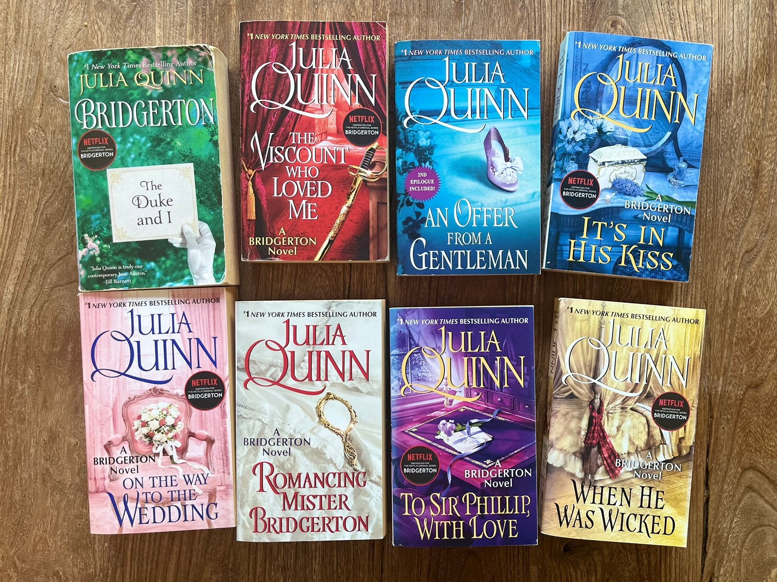 Bridgerton boeken serie (Engels) - Julia Quinn, Boeken, Ophalen, Gelezen