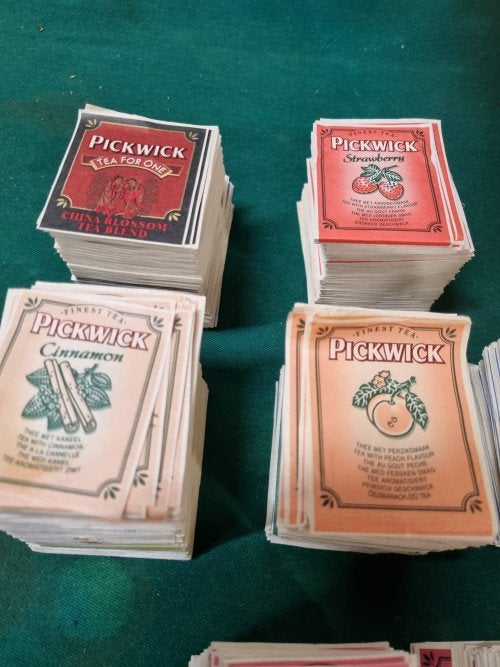 theezakjes verzameling 500 stuks verschillende, Ophalen of Verzenden, 'T Olde Gre-j, Info@toldegrej.nl, Endepoelstraat 20f Didam