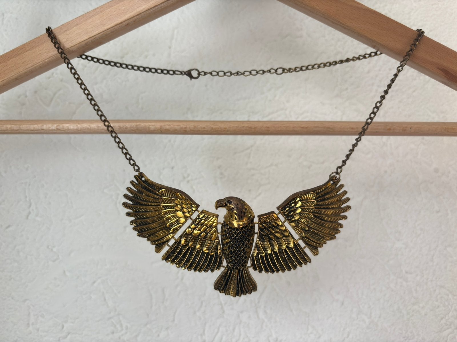 Eagle ketting, Overige materialen, Ophalen of Verzenden, Zo goed als nieuw, Verstelbaar
