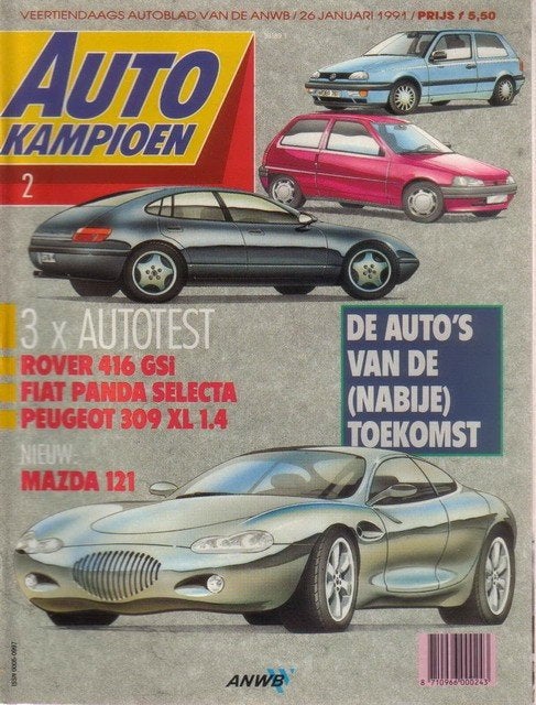 Autokampioen 2 1991 : BMW Z1 Alpina - Rover 416 GSI - Nissan, Ophalen of Verzenden, Gelezen, Algemeen