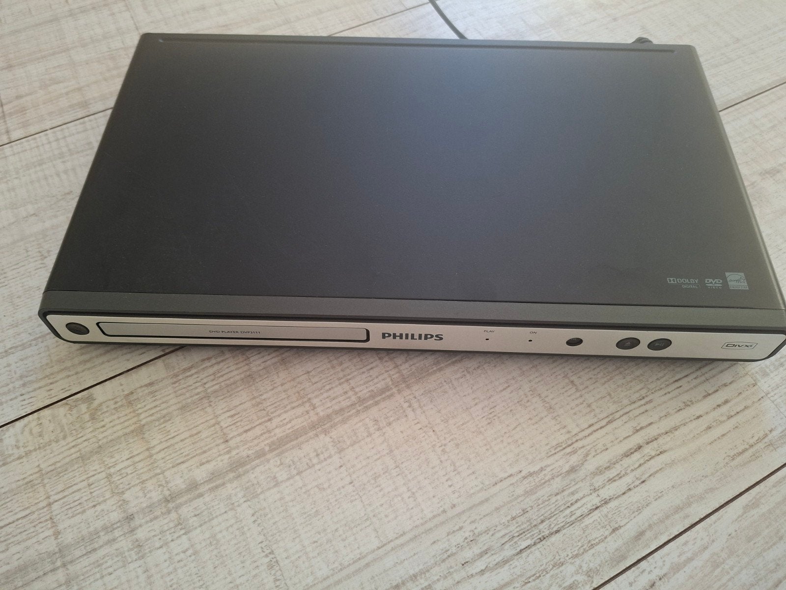 Philips DVD-speler - Zwart/Zilver - Goede staat, Ophalen of Verzenden, Gebruikt, Dvd-speler, Philips