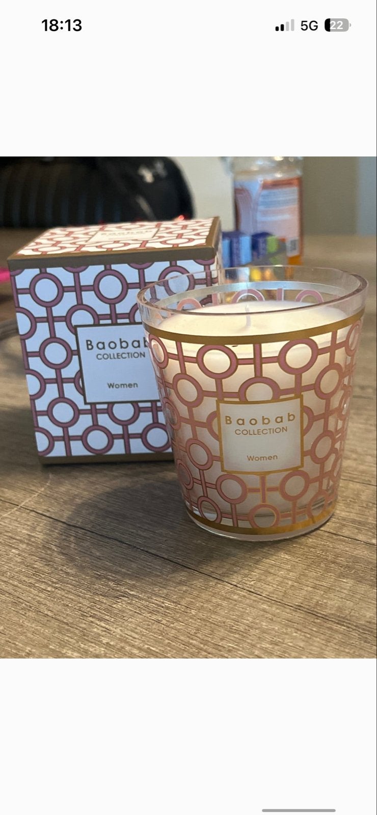 Baobab Collection Women Geurkaars 190 gram, Overige merken, Kaars, Meerkleurig, Verzenden