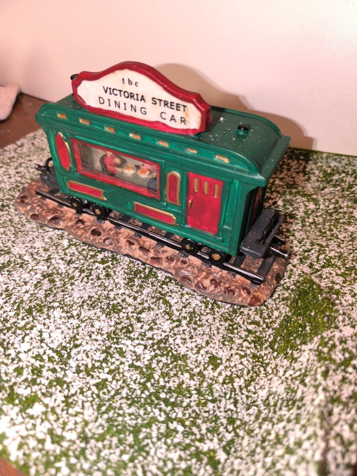 Kerst dorp trein/tafereel, Diversen, Kerst, Ophalen of Verzenden