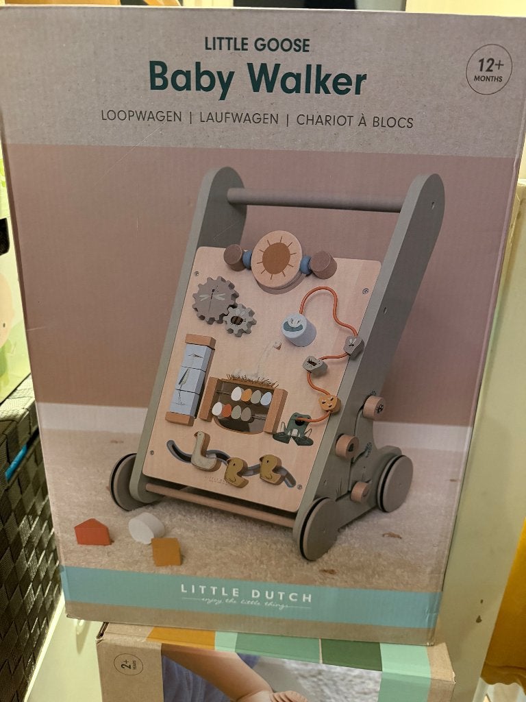 Little dutch babywalker (little goose), Ophalen, Nieuw, Overige typen, Met wieltjes