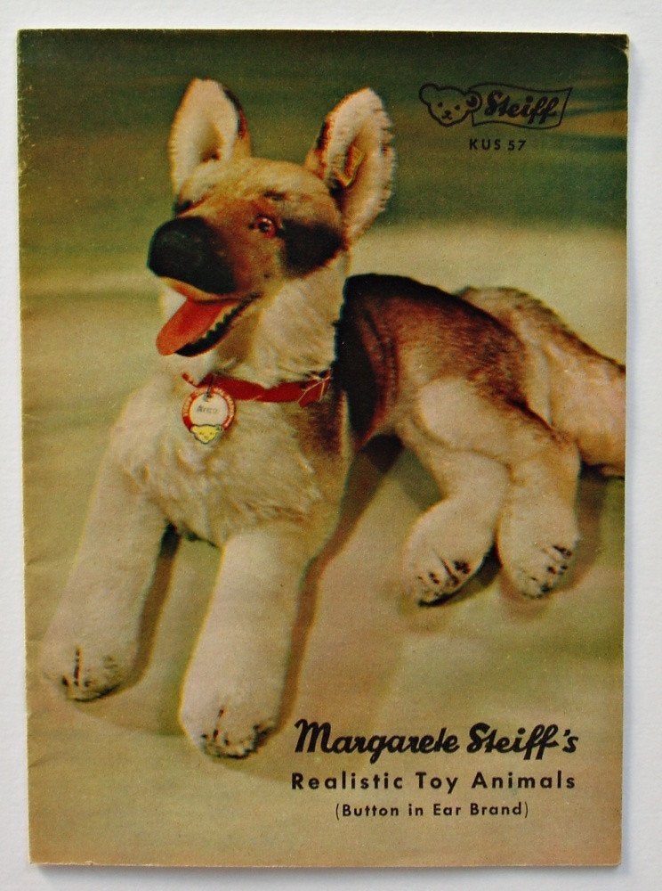 Steiff Catalogus - Margarete Steiff's 1957 - Button in Ear, Verzenden, Zo goed als nieuw, Overige typen