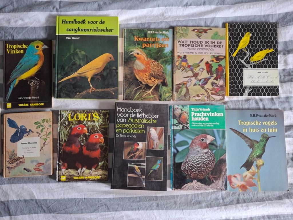 Diversen vogel/kromsnavel boeken, Ophalen of Verzenden, Zo goed als nieuw, Overige typen