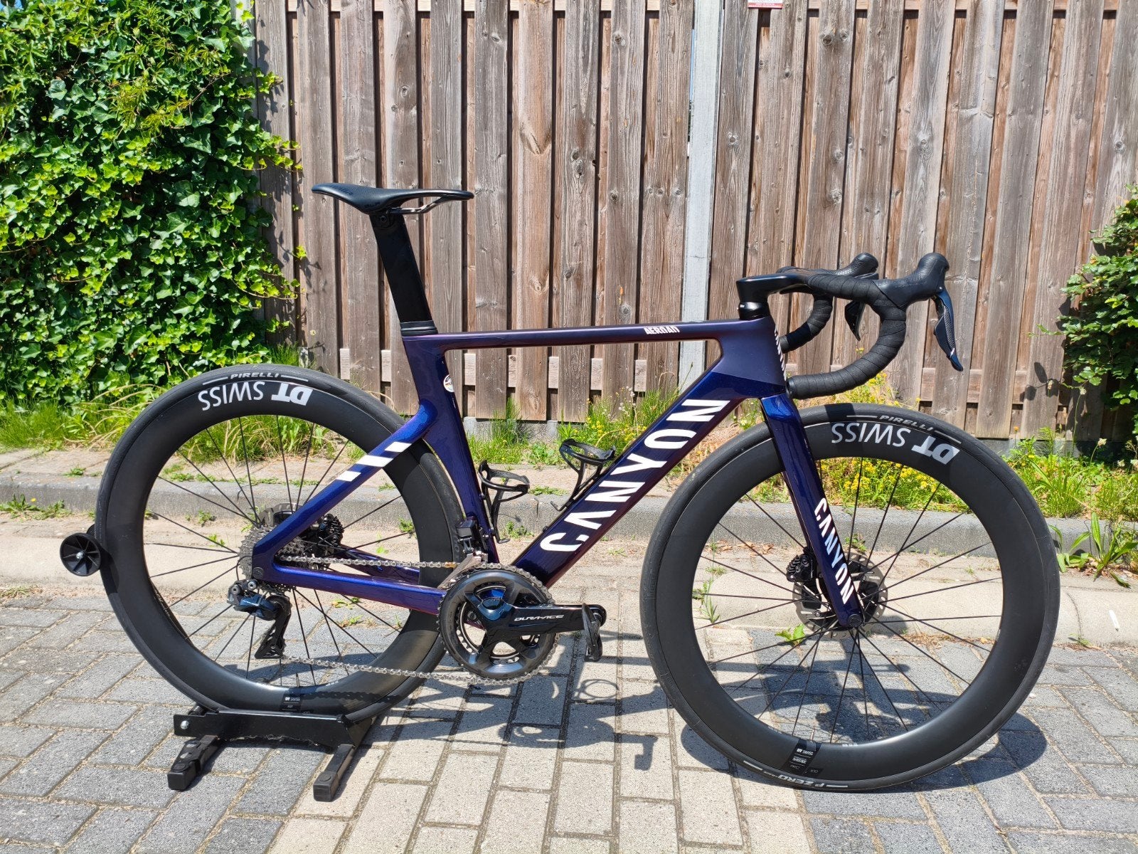 Canyon Aeroad CFR - Dura Ace Di2 - Powermeter - 1m70 tm 1m80, Carbon, Zo goed als nieuw, Meer dan 20 versnellingen, 53 tot 57 cm