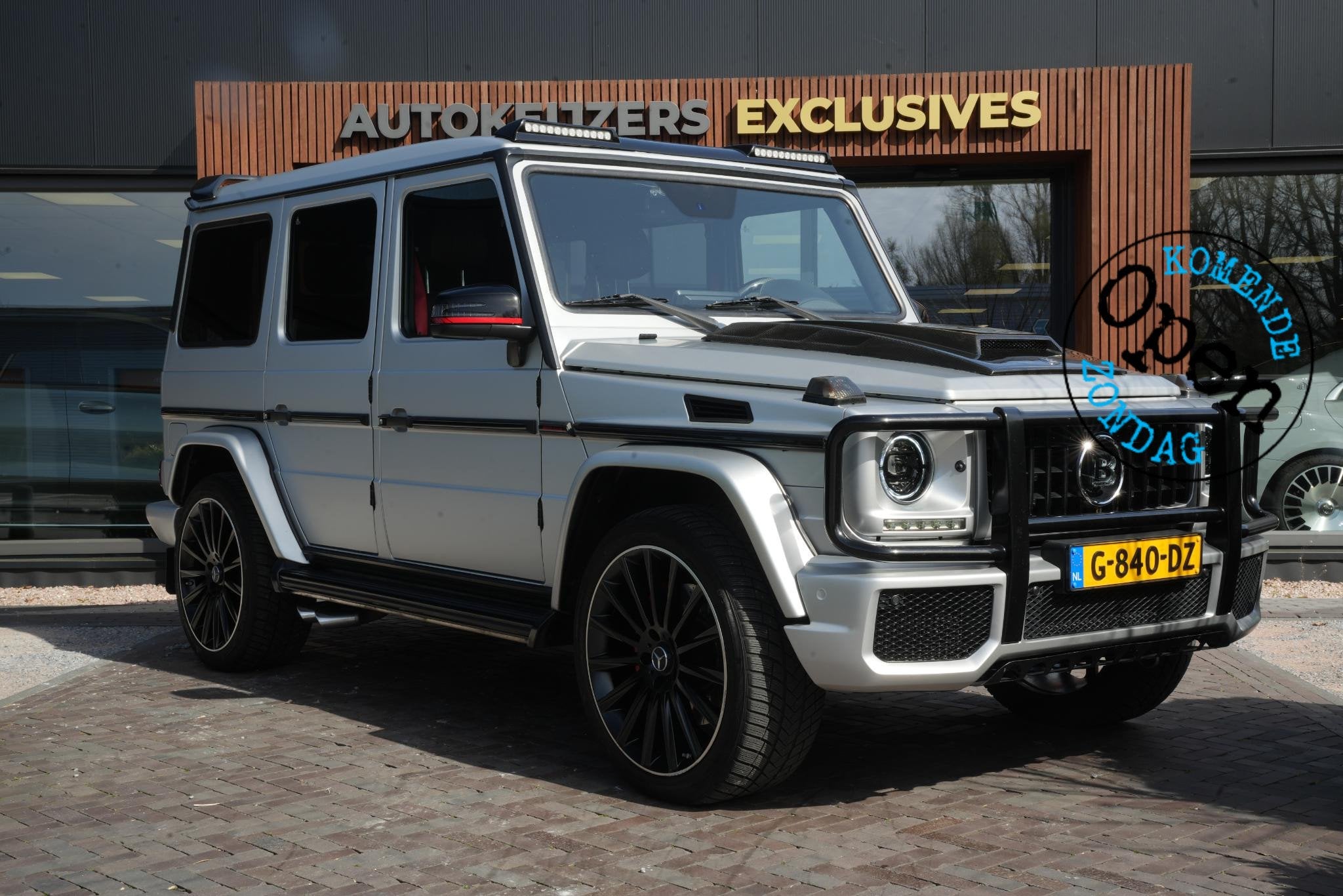 Mercedes-Benz G-klasse AMG 63 Brabus Look Schuifdak Designo, Auto's, Automaat, Gebruikt, 8 cilinders, G-Klasse