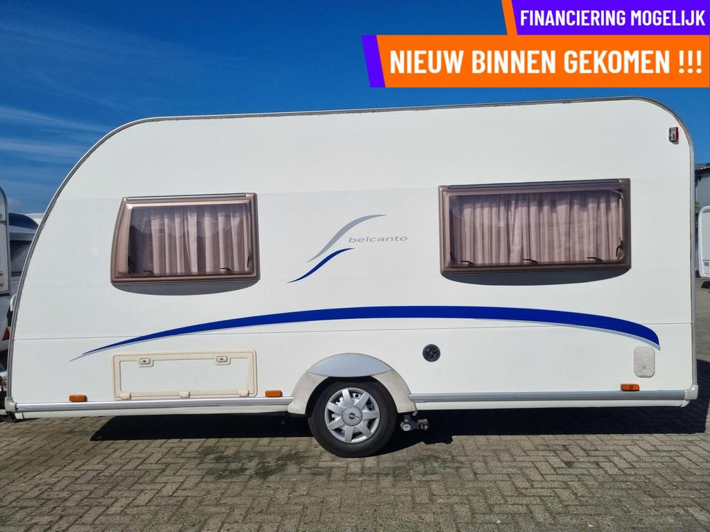 Buerstner BELCANTO 430 TS MOVER + ZAKLUIFEL + VOORTENT, Caravans en Kamperen, Caravans, Bedrijf, Bürstner, 6 tot 7 meter, Mover