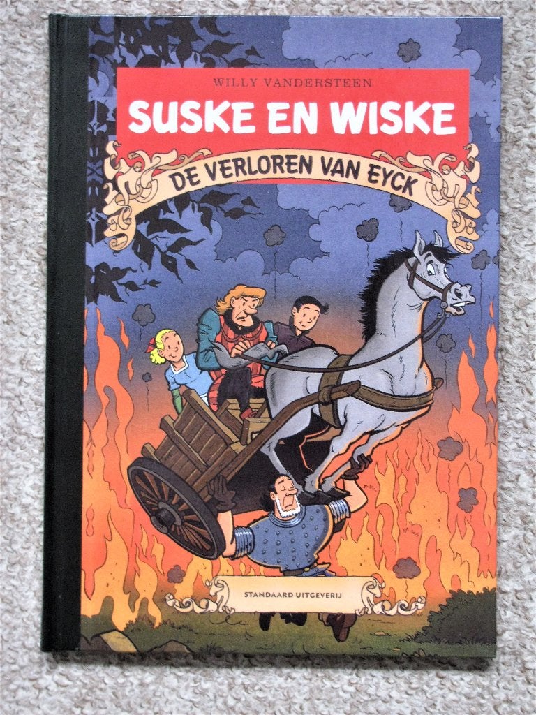 Suske en Wiske - De Verloren Van Eyck-hardcover 1e druk 2021, Boeken, Willy Vandersteen, Eén stripboek, Nieuw, Ophalen of Verzenden