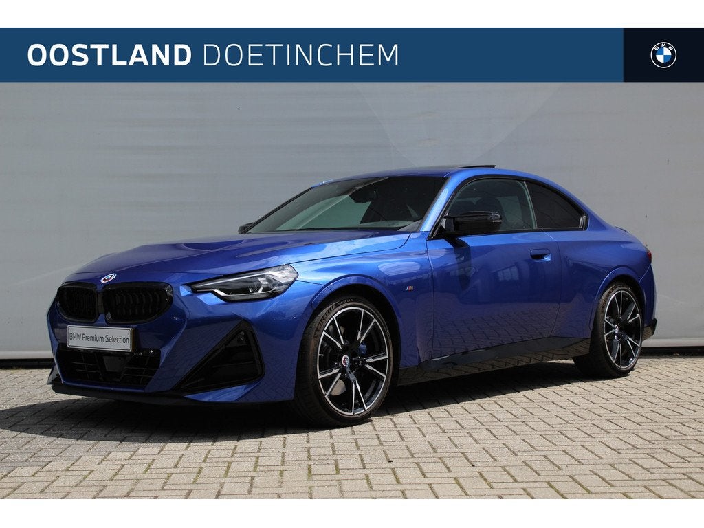 BMW 2 Serie Coupe M240i xDrive High Executive Automaat / Sch, Auto's, BMW, Bedrijf, Te koop, 2-Serie, 4x4, Achteruitrijcamera