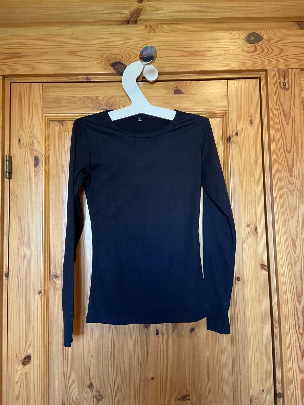 T-shirt zwart s zeeman lange mouw, Zwart, Ophalen of Verzenden, Zo goed als nieuw, Lange mouw