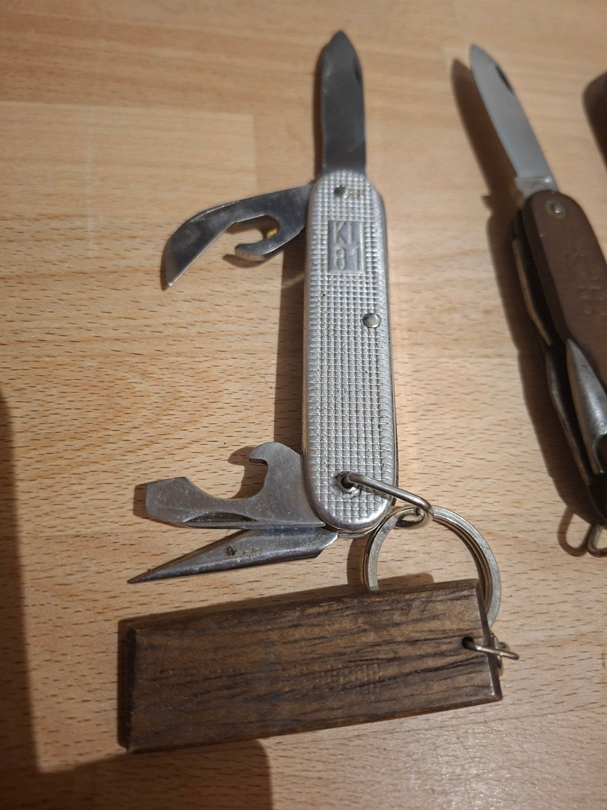 Vintage Zwitsers zakmes met sleutelhanger, Ophalen of Verzenden