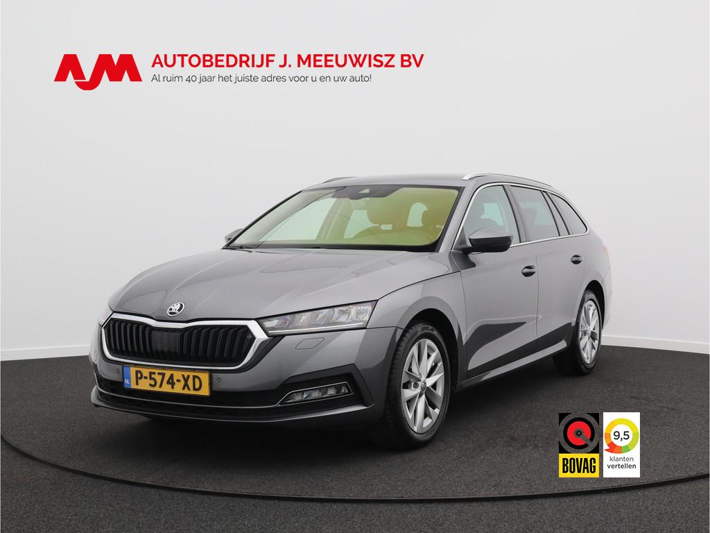 Skoda Octavia Combi 1.0 e-TSI Business Edition Plus/ automaa, Auto's, Skoda, Stof, Gebruikt, 23 km/l, Origineel Nederlands