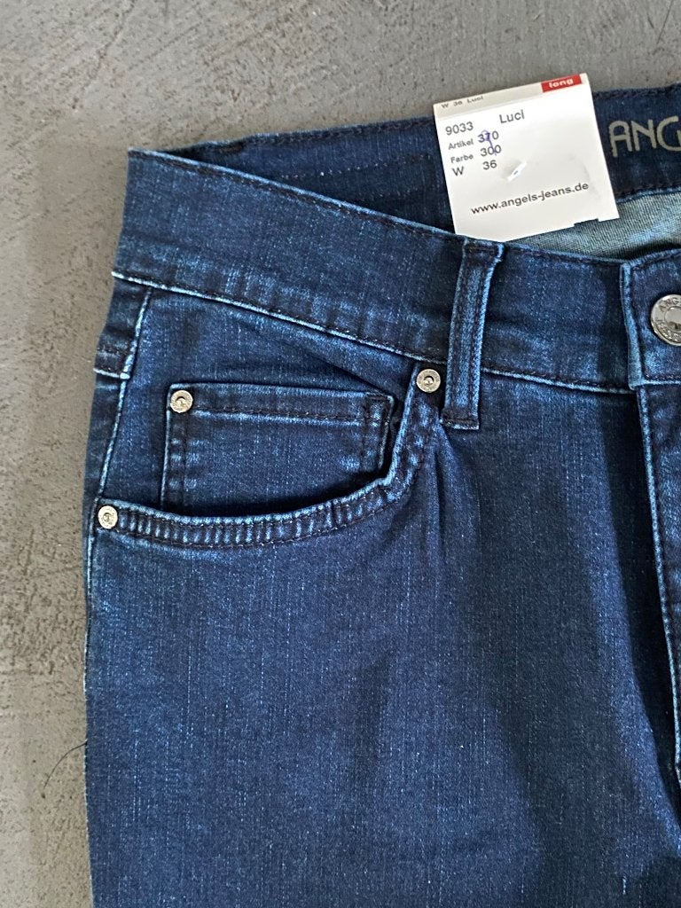 J80/3 Nieuw: jeans Angels maat 36=S L32 spijkerbroek broek, Blauw, Nieuw, Ophalen of Verzenden, W28 - W29 (confectie 36)