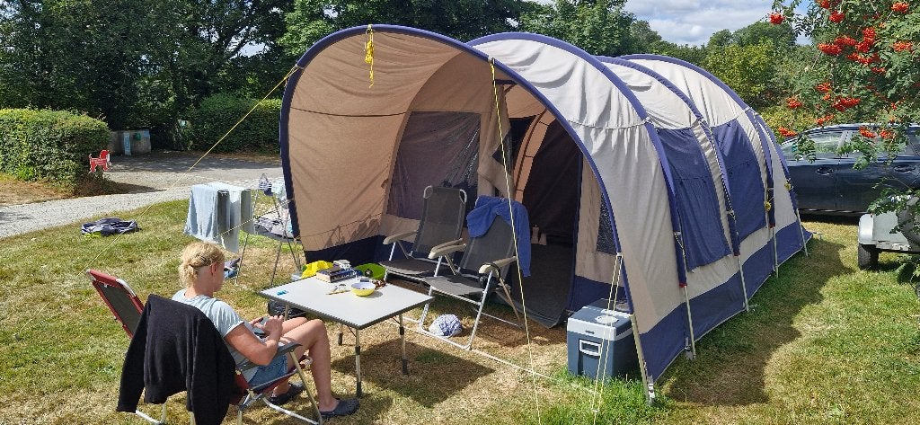 Vrijbuiter Cedar DLX – 4-5 persoons tunneltent, Ophalen, Gebruikt, Tot en met 4