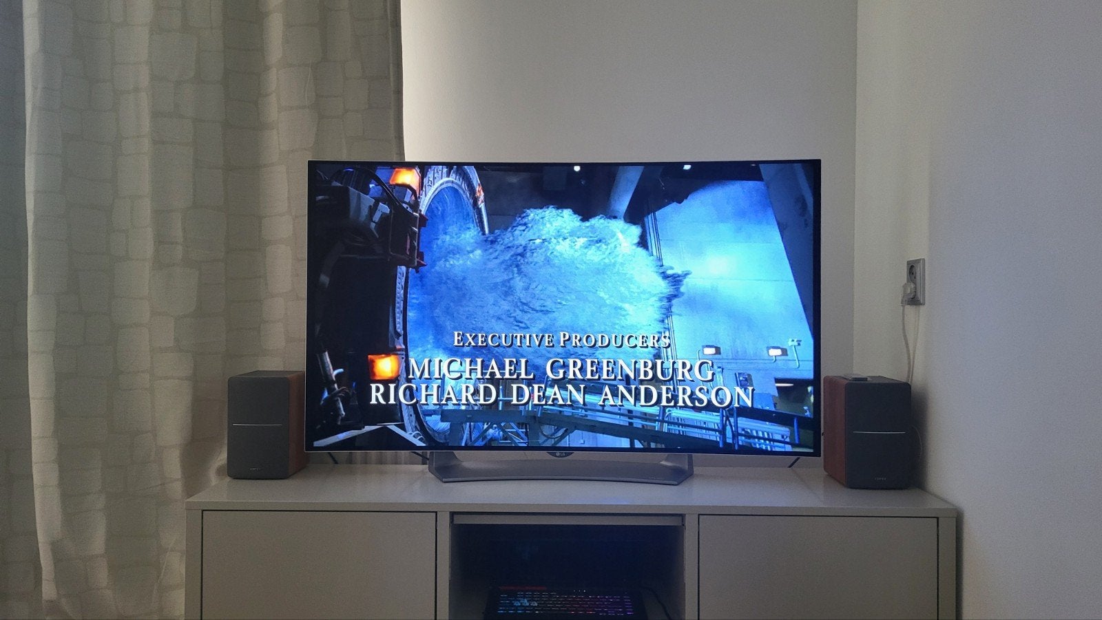 55 inch OLED TV - LG 55EG910V, Ophalen, Gebruikt, 50 Hz, OLED