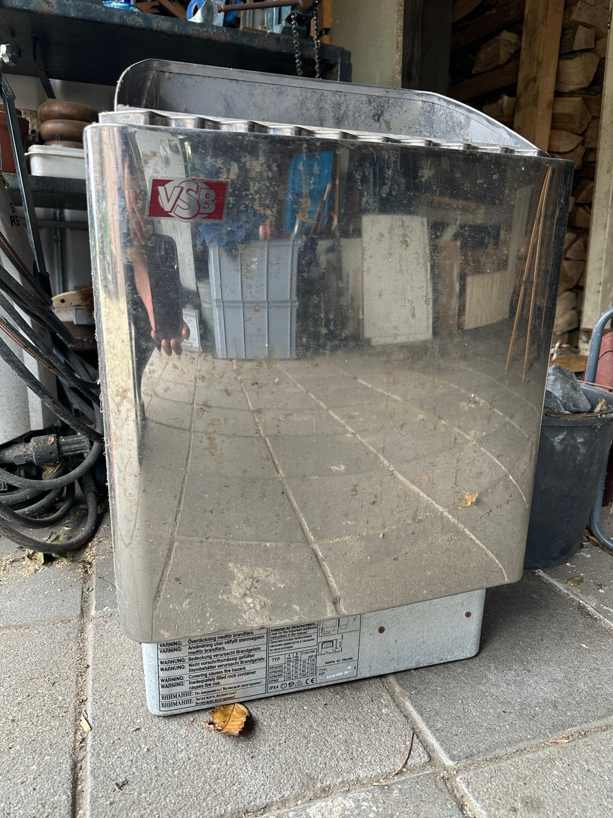 Harvia KIP 90E Sauna Kachel - 9.0 kW, Ophalen, Gebruikt