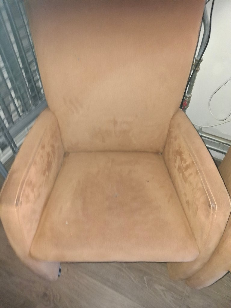 Fauteuils, Huis en Inrichting, Fauteuils, Ophalen, Gebruikt, 75 tot 100 cm, Stof