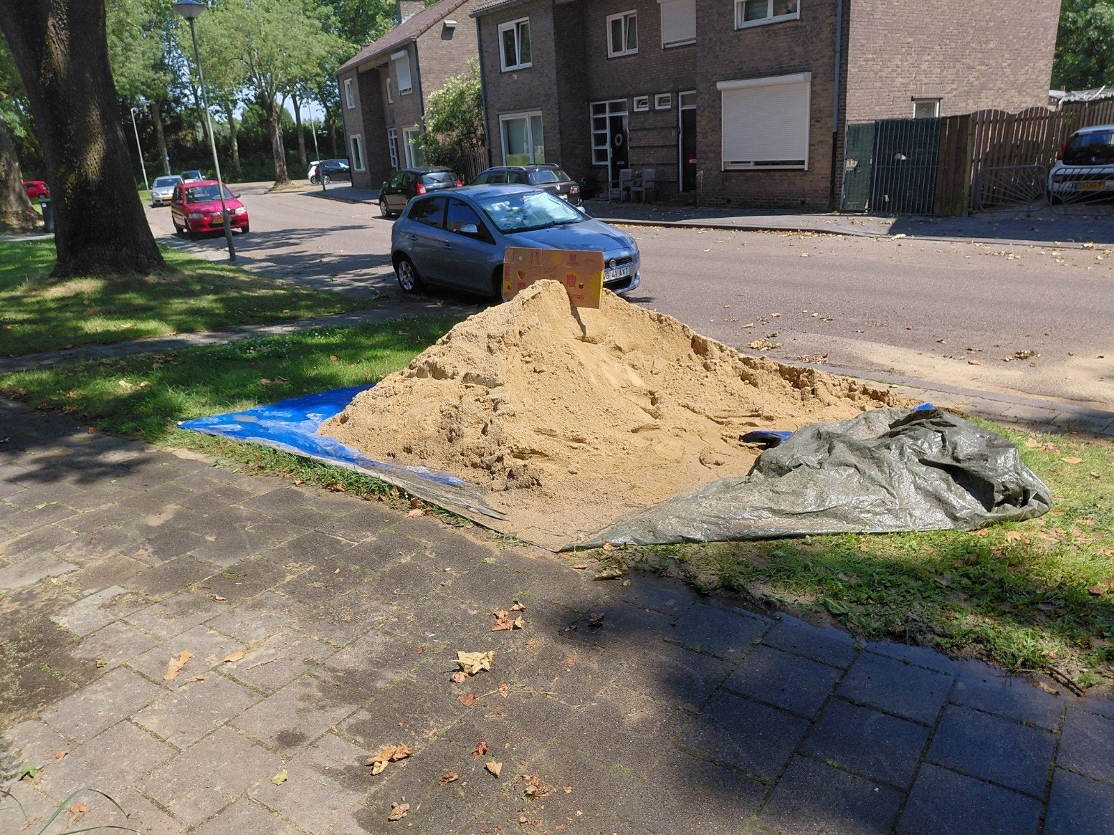 Zand voor diverse toepassingen, Ophalen, Gebruikt, Ophoogzand