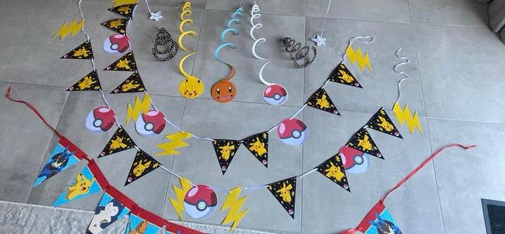 Pokemon versiering slinger, Ophalen, Versiering