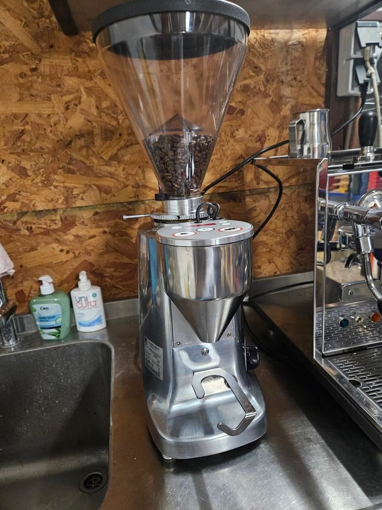 Mazzer bonenmaler - Professionele koffiemolen Super Jolly E, Witgoed en Apparatuur, Koffiezetapparaten, Gebruikt, Koffiebonen