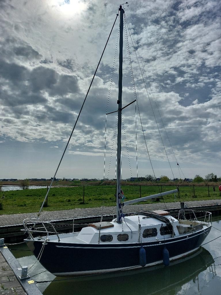 Jakon II stalen kajuitboot 8.40 m met BUKH diesel opknapper, Watersport en Boten, Ophalen, Gebruikt, Staal, Diesel