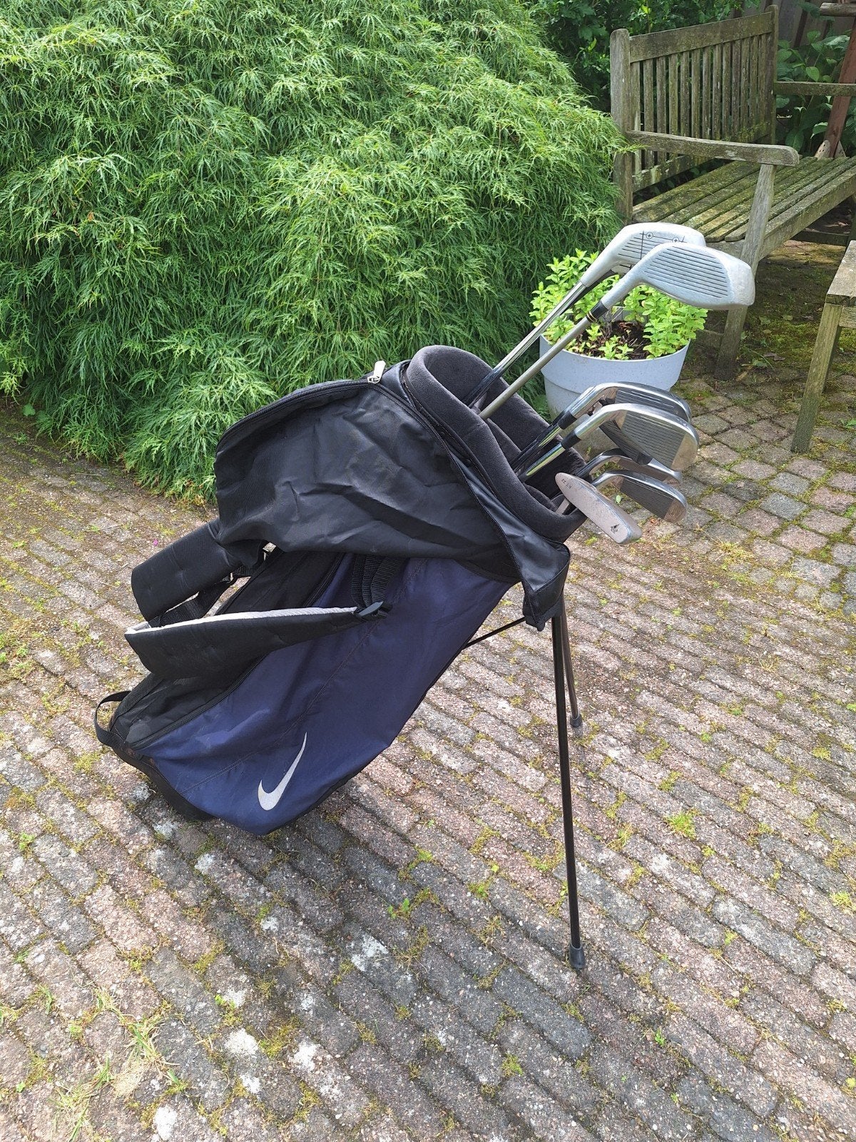 Dunlop  Heren golfset met golftas r.h., Sport en Fitness, Golf, Ophalen, Zo goed als nieuw, Set