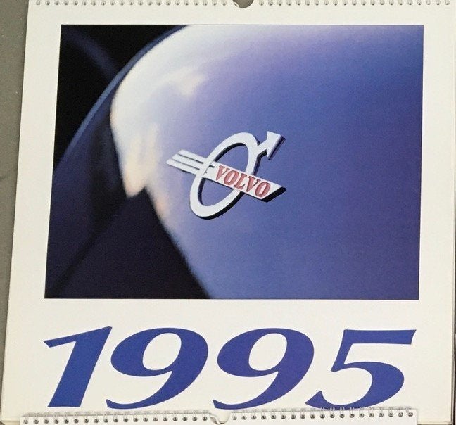 Dealer kalender. Volvo 1995, 97, 98 en 99 m.prachtfoto's ., Ophalen of Verzenden, Zo goed als nieuw, Auto's