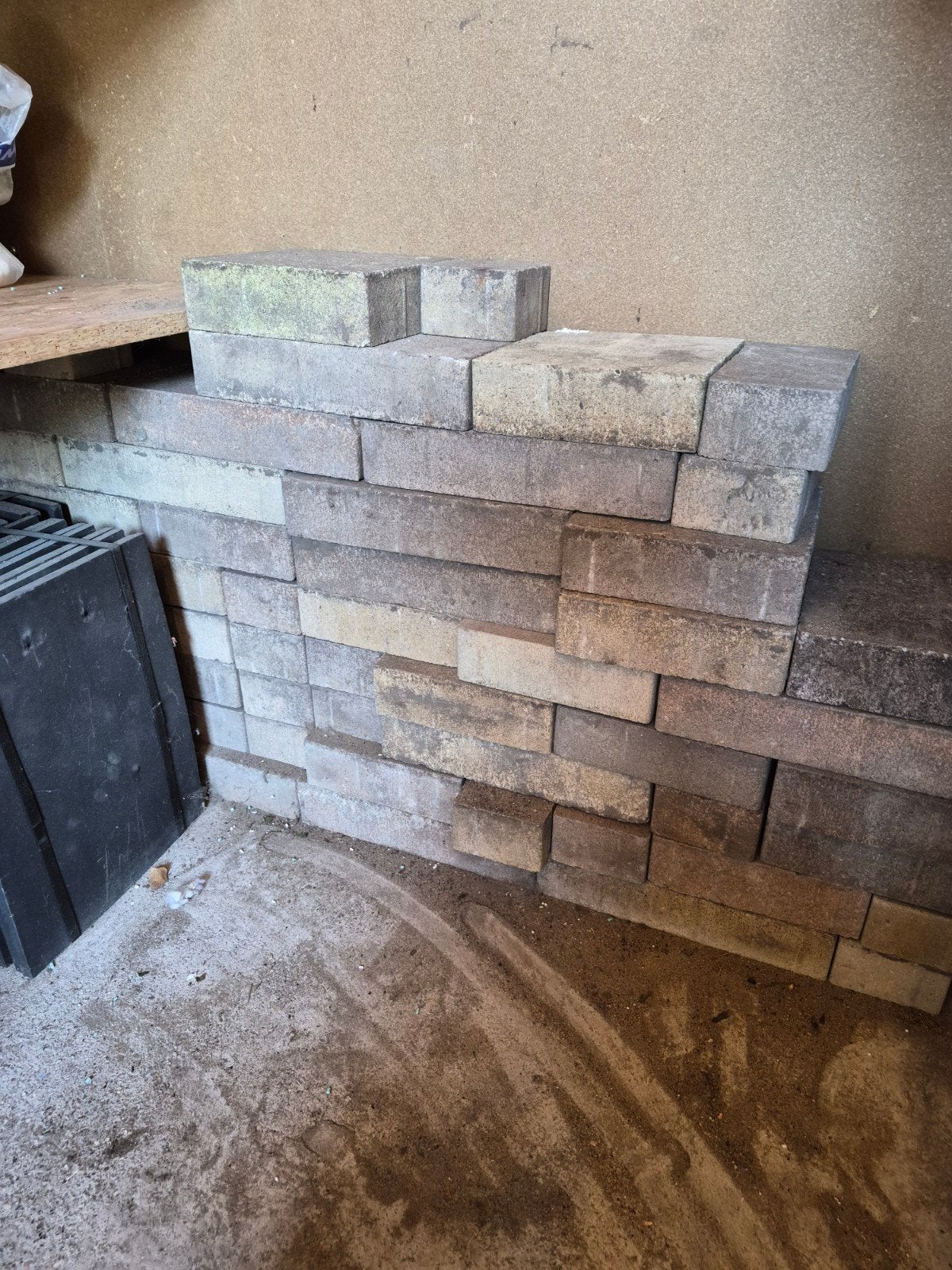 Gratis terras tegels, Tuin en Terras, Ophalen, Gebruikt, Minder dan 5 m², Beton