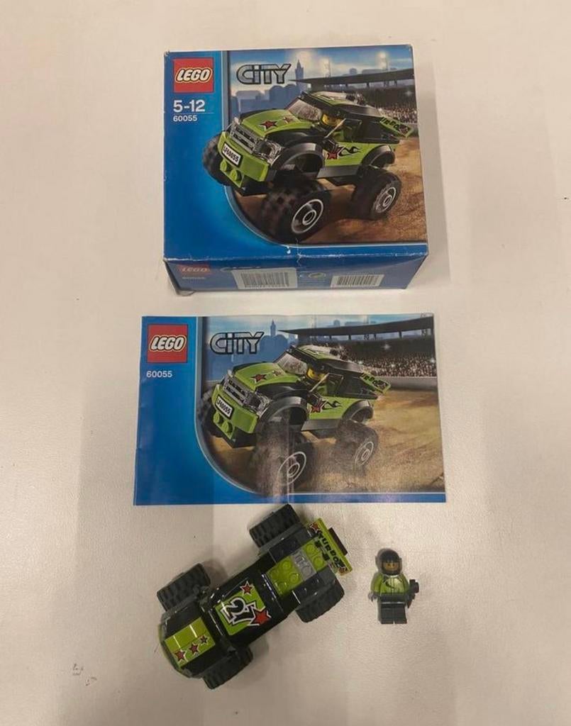 Lego City 60055 Monstertruck, Ophalen of Verzenden, Zo goed als nieuw, Complete set, Lego