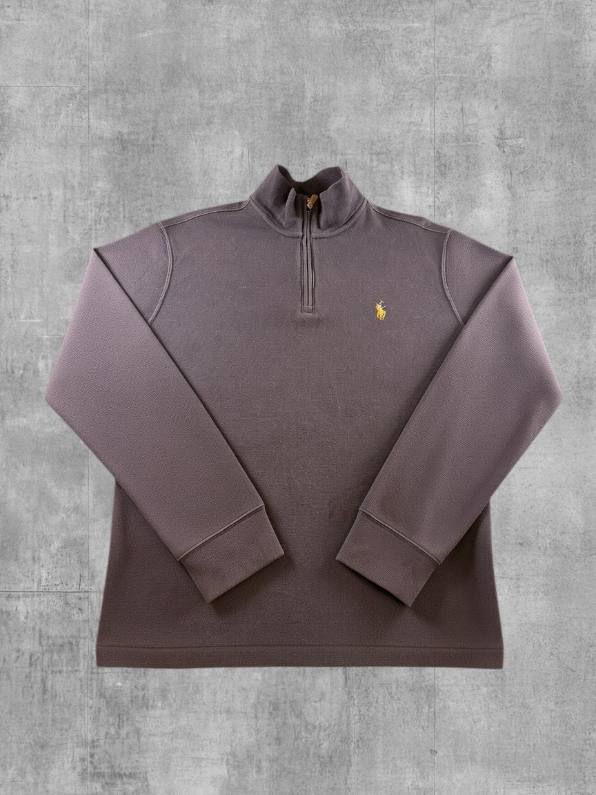 Polo Ralph Lauren Estate Rib trui rood heren maat XS, Verzenden, Zo goed als nieuw, Maat 46 (S) of kleiner, Rood