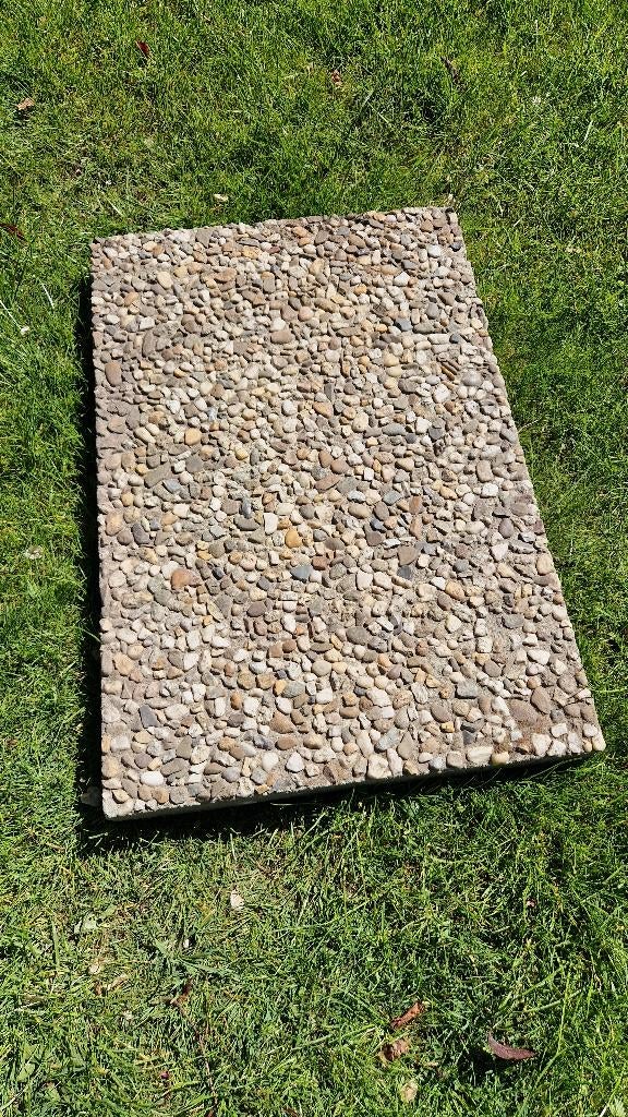 grindtegel 40 x 60, Tuin en Terras, Ophalen, Zo goed als nieuw, Minder dan 5 m², Beton