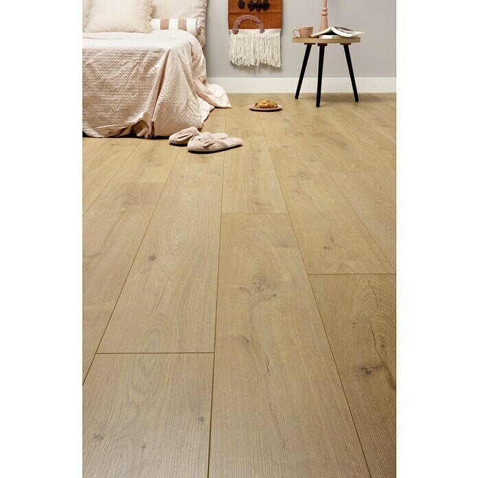 Laminaat Cando Basic Groove eiken natuur(14), Ophalen, Nieuw, 75 m² of meer, Laminaat