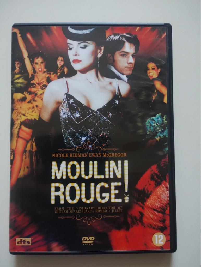 Moulin Rouge! DVD - Nicole Kidman, Ewan McGregor, Vanaf 12 jaar, Ophalen of Verzenden, Zo goed als nieuw