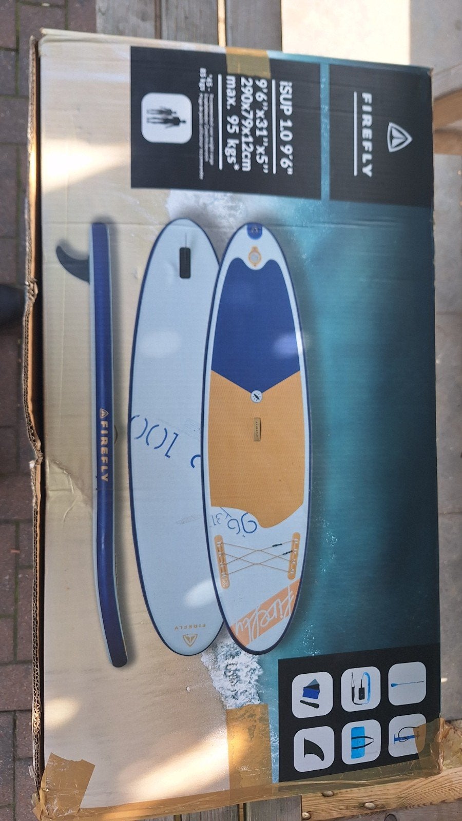 Firefly iSUP 1.0 9'6" SUP-board - 290x79x12cm