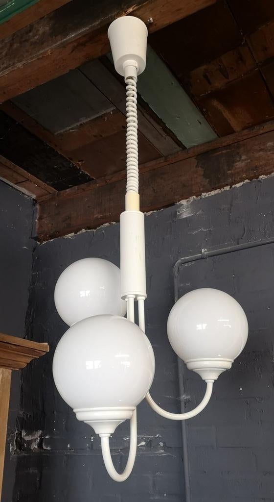 Vintage 70s Space Age hanglamp, Huis en Inrichting, Lampen | Hanglampen, Minder dan 50 cm, Ophalen