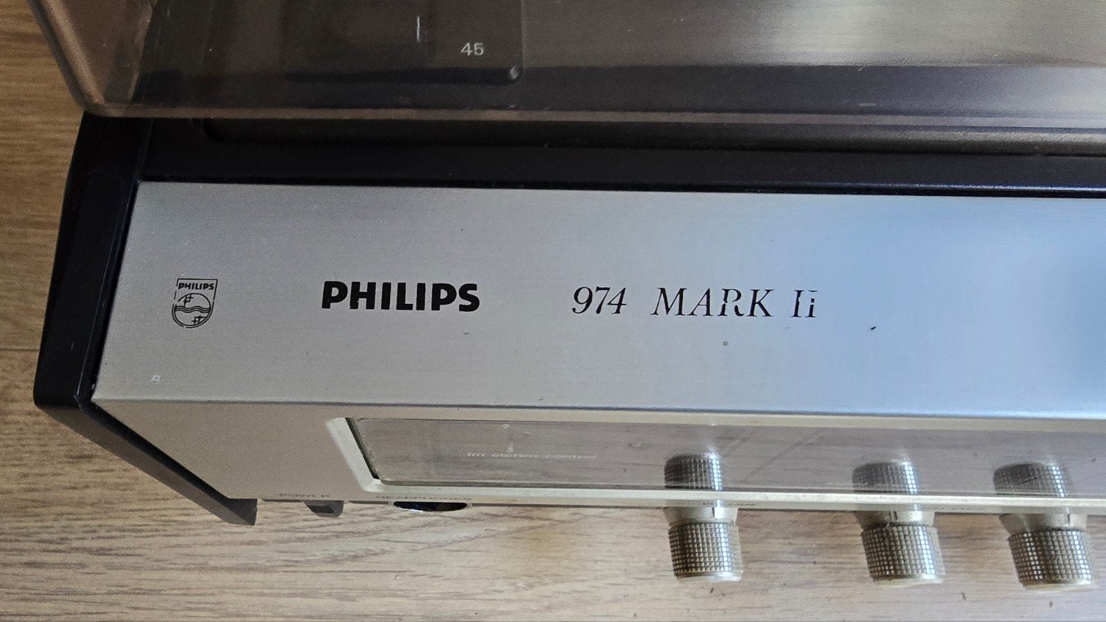 Philips 974 Mark II Platenspeler, Ophalen, Niet werkend, Platenspeler, Philips